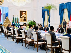 Presiden Afsel Cerita Suasana Menyenangkan Saat Makan Siang Bareng Prabowo