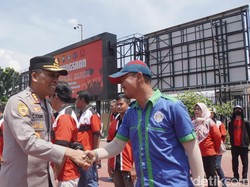 Polresta Sidoarjo Gelar Apel Kebangsaan dan Doa Bersama Buruh