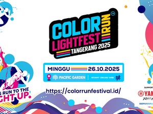 Event Lari 5K Tangerang Color Run LightFest 2025 Akan Digelar Penuh Warna!