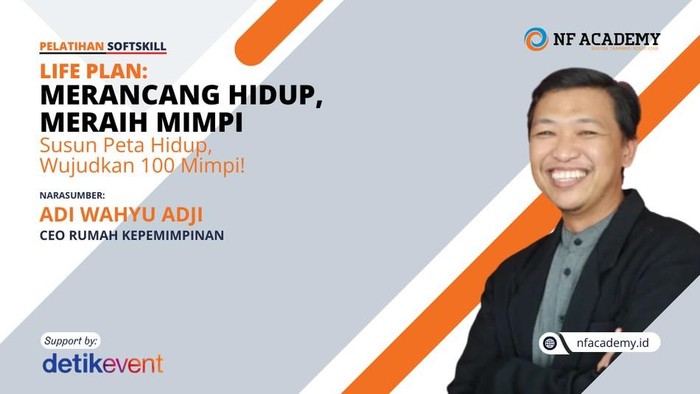 Rahasia Meraih Mimpi, Rancang Peta Hidupmu dengan Pelatihan Softskill NF Academy