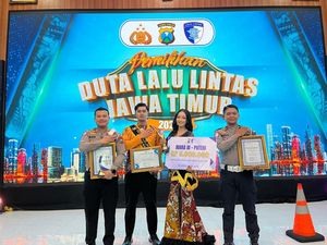 Satlantas Polres Magetan Borong Penghargaan Duta Lalu Lintas-KTL Satlantas Polres Magetan Borong Penghargaan Duta Lalu Lintas-KTL
