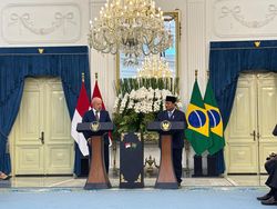 Prabowo Tegaskan RI-Brasil Dukung Gencatan Senjata di Palestina dan Ukraina