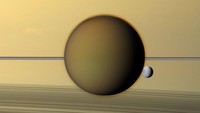 Saturnus Ungkap Rahasia Kimia Aneh di Bulan Titan Saturnus Ungkap Rahasia Kimia Aneh di Bulan Titan