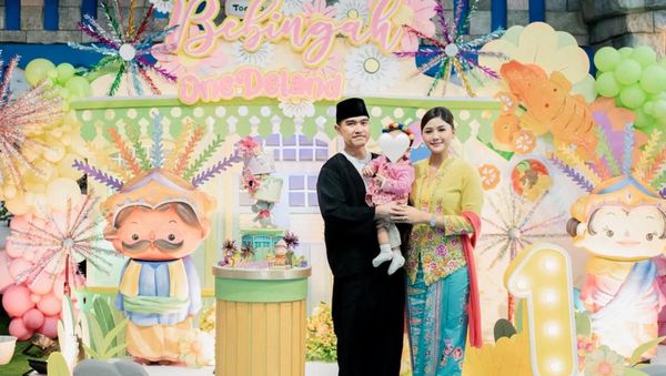 8 Foto Ultah ke-1 Bebingah Anak Kaesang & Erina, Meriah Bertema Ondel-ondel