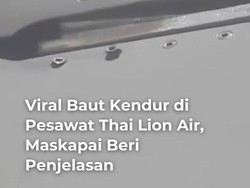Viral Baut Sayap Pesawat Kendur Saat Terbang, Lion Air Beri Penjelasan