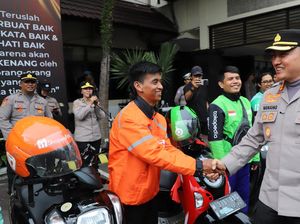 Sinergi Polresta Malang Kota dengan Ojol Jaga Keamanan Kota Sinergi Polresta Malang Kota dengan Ojol Jaga Keamanan Kota