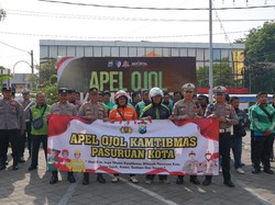 Satlantas Polres Pasuruan Kota Gandeng Ojol Jadi Mitra Strategis