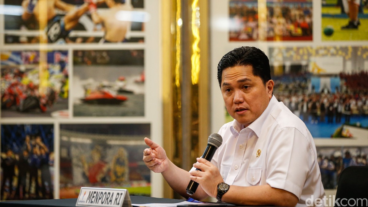 Ketum PSSI, Erick Thohir (Foto: Rifkianto Nugroho/detikSport)