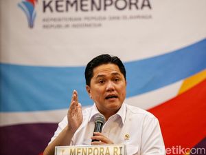 Menpora Erick Thohir Sanjung Kekompakan Tim Indonesia di SEA Games