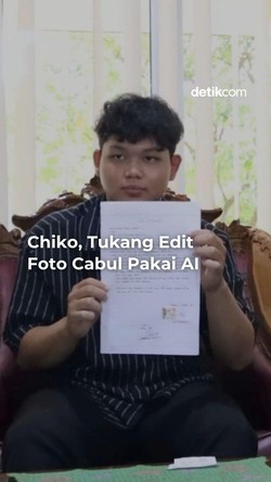 Video: Chiko, Tukang Edit Foto Cabul Pakai AI