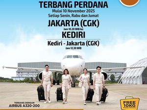Super Air Jet Bakal Awali Penerbangan Jakarta-Kediri di Hari Pahlawan Super Air Jet Bakal Awali Penerbangan Jakarta-Kediri di Hari Pahlawan