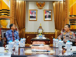 Audiensi Dengan Menhut, Kapolri Siap Bersinergi Hadapi Karhutla
