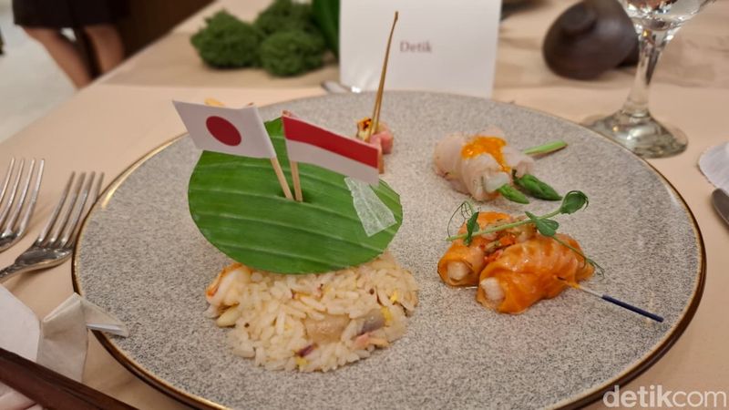 Gado-gado Miso dan Onde Mochi Spesial Kolaborasi Chef Indonesia-Jepang