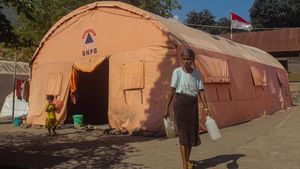 Setahun di Tenda, Pengungsi Lewotobi Belum Direlokasi