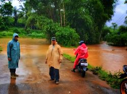 Bencana Timbul Kala Hujan Tak Henti di Sukabumi