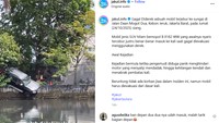 Apes! Detik-detik Ford Everest Nyemplung ke Kali saat Diderek Apes! Detik-detik Ford Everest Nyemplung ke Kali saat Diderek