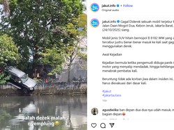 Apes! Detik-detik Ford Everest Nyemplung ke Kali saat Diderek Apes! Detik-detik Ford Everest Nyemplung ke Kali saat Diderek