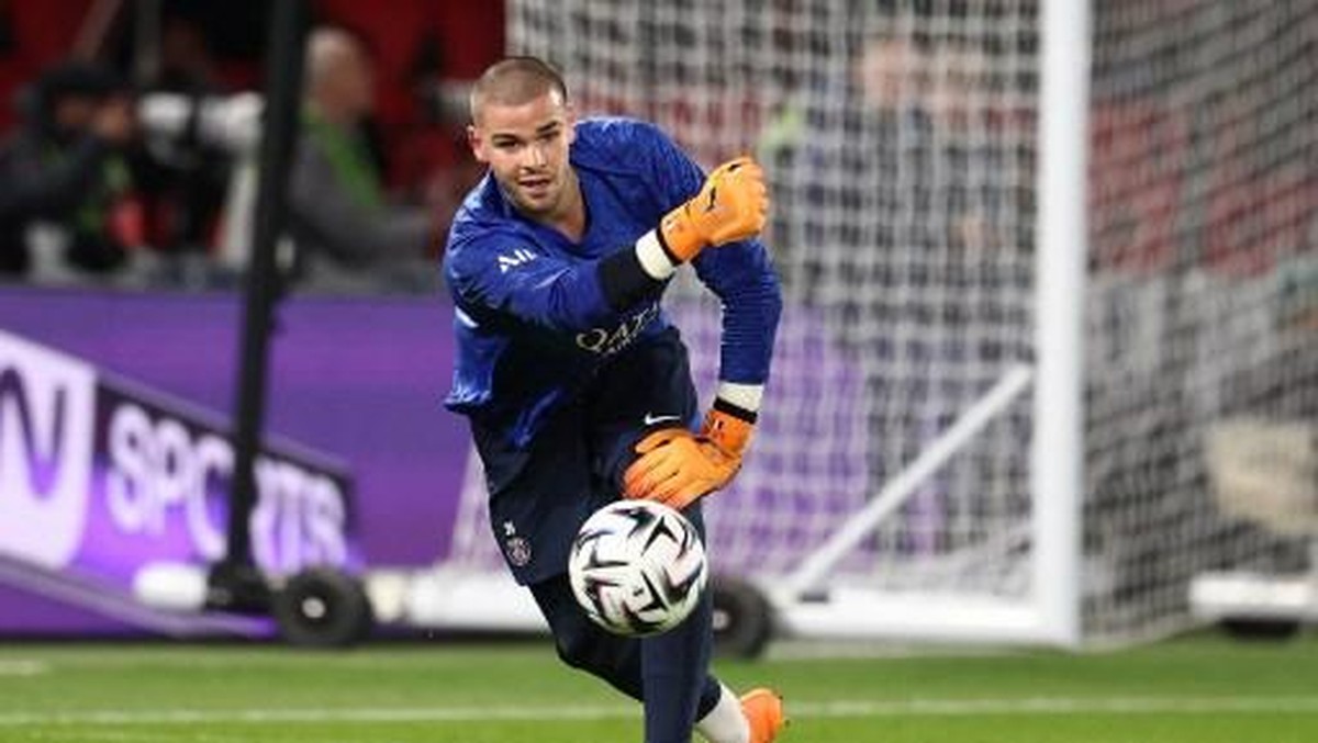 Lucas Chevalier. Foto: AFP/FRANCK FIFE