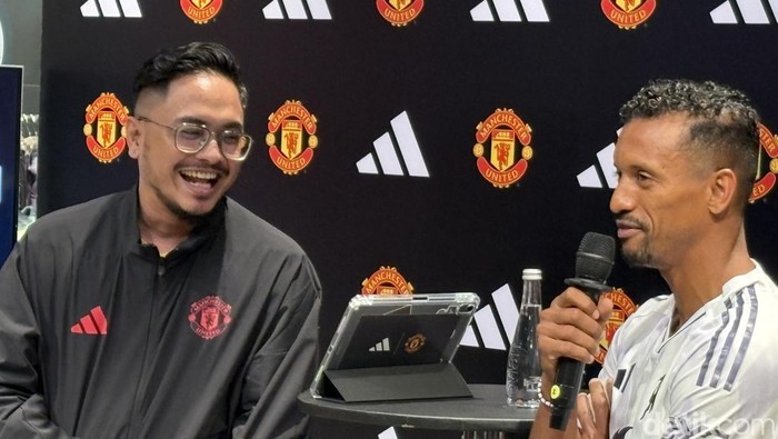 Luis Nani Luis Nani kunjungi Jakarta, Jumat (24/10/2025).