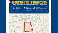 Ada Peringatan Sumpah Pemuda di Monas Besok, Lalin Diprediksi Padat Ada Peringatan Sumpah Pemuda di Monas Besok, Lalin Diprediksi Padat