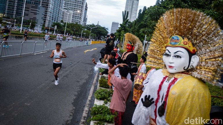 Antusiasme peserta menunjukkan semangat gaya hidup sehat yang terus tumbuh di kalangan masyarakat. ANTARA FOTO/Putra M. Akbar