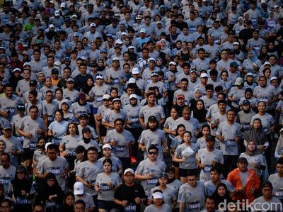 Ribuan Pelari Padati GBK di Akhir Pekan