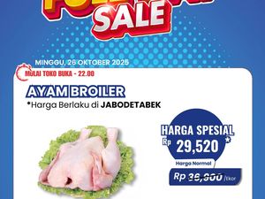 Belanja di Transmart, Beli Ayam Broiler Dapat Diskon Jadi Semurah Ini