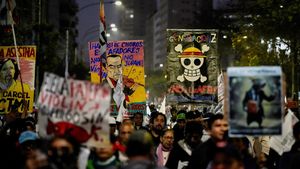 Aksi Warga Peru Protes Lonjakan Kejahatan dan Kekerasan Polisi