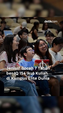 Video: Bocah Jenius Ikut Kuliah di Kampus Elite Dunia