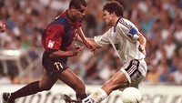 Manuel Sanchís. 42 penampilan bersama Real Madrid. Foto: AFP/DOMINIQUE FAGET Manuel Sanchís. 42 penampilan bersama Real Madrid. Foto: AFP/DOMINIQUE FAGET