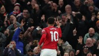 9. Matheus Cunha (2025-sekarang di MU), 1 gol dari 9 penampilan. Foto: REUTERS/Phil Noble 9. Matheus Cunha (2025-sekarang di MU), 1 gol dari 9 penampilan. Foto: REUTERS/Phil Noble
