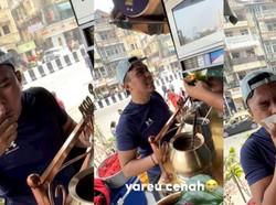 Cobain Jajanan Daun Sirih di India, TikToker Aa Juju Hampir Muntah! Cobain Jajanan Daun Sirih di India, TikToker Aa Juju Hampir Muntah!