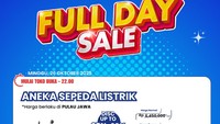 Sepeda Listrik Mulai Rp 3,6 Jutaan di Transmart Full Day Sale Sepeda Listrik Mulai Rp 3,6 Jutaan di Transmart Full Day Sale