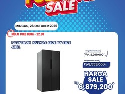 Harga Kulkas Side by Side Polytron Jadi Segini di Transmart Full Day Sale