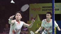 Ganda Putra Raymond/Joaquin Juara Indonesia Masters 2025 Ganda Putra Raymond/Joaquin Juara Indonesia Masters 2025