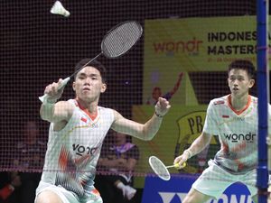 Ganda Putra Raymond/Joaquin Juara Indonesia Masters 2025 Ganda Putra Raymond/Joaquin Juara Indonesia Masters 2025