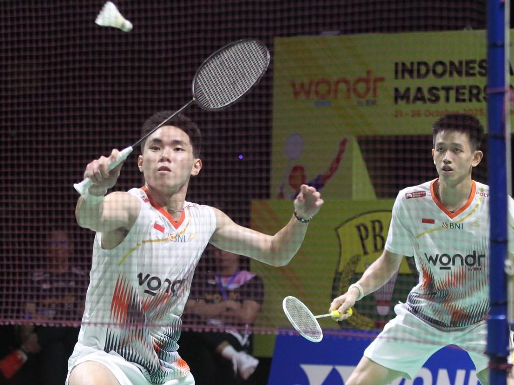 Ganda Putra Raymond/Joaquin Juara Indonesia Masters 2025 Ganda Putra Raymond/Joaquin Juara Indonesia Masters 2025