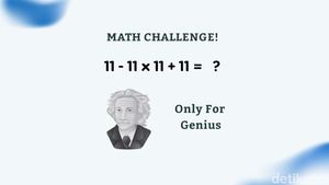 Pecahkan 4 Soal Matematika Ini, Katanya Cuma Si Jenius yang Mampu Jawab