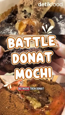 Video: Battle 3 Donat Mochi Viral di Jakarta