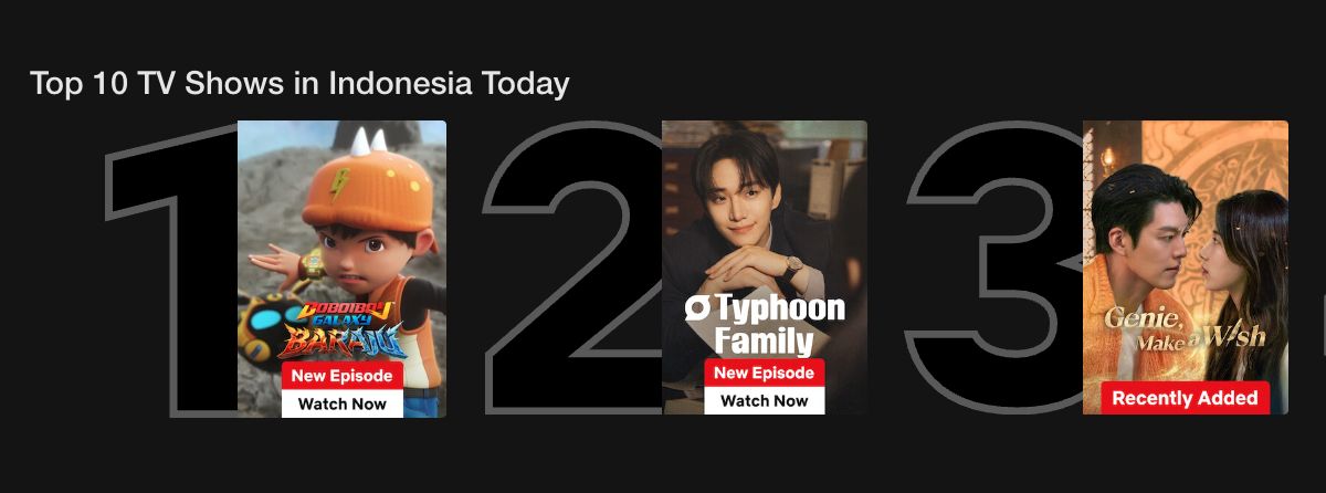 BoBoiBoy Galaxy di Netflix BoBoiBoy Galaxy di Netflix. (Arsip Netflix)