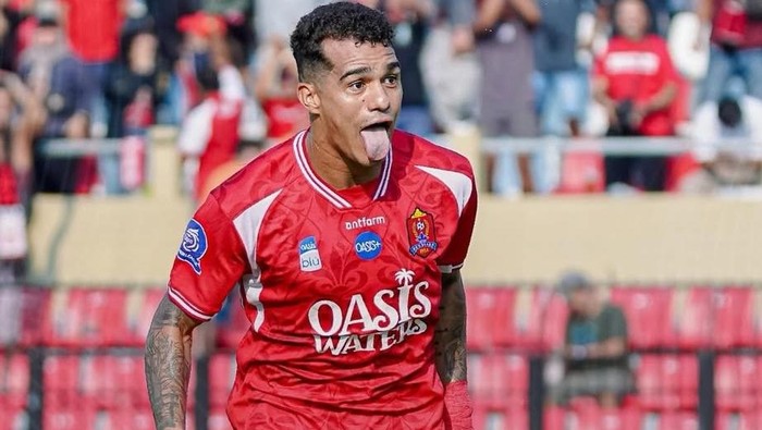 Carlos Franca jadi andalan lini serang Persijap saat jumpa Bhayangkara Presisi Lampung FC, Senin (27/10/2025). Carlos Franca jadi andalan lini serang Persijap saat jumpa Bhayangkara Presisi Lampung FC, Senin (27/10/2025).