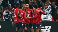 5. Lille - 22 gol dari 9 pertandingan Liga Prancis. Foto: REUTERS/Gonzalo Fuentes 5. Lille - 22 gol dari 9 pertandingan Liga Prancis. Foto: REUTERS/Gonzalo Fuentes