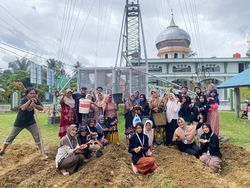 Mahasiswa UNIKI Wujudkan Desa Konservasi TOGA di Bireuen