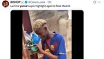 Meme Lamine Yamal yang Memble di El Clasico Meme Lamine Yamal yang Memble di El Clasico