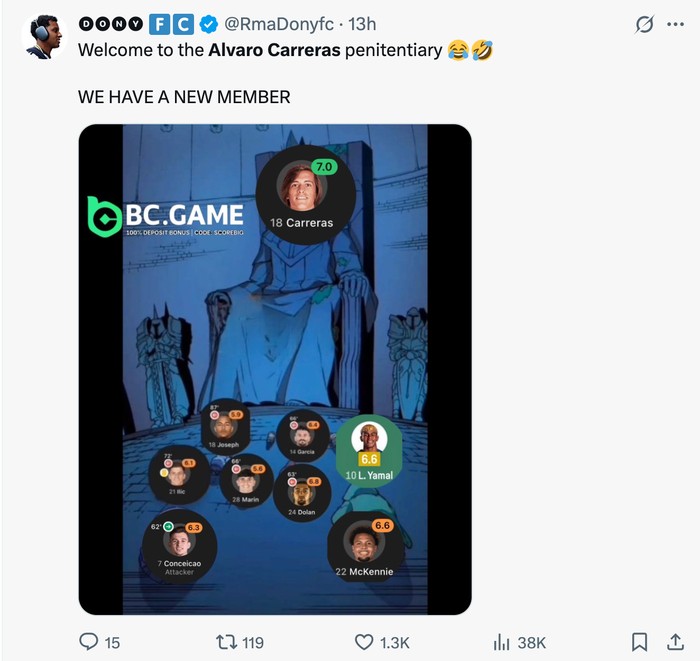 meme lamine yamal,lamine yamal,meme barcelona,barcelona,el clasico,real madrid vs barcelona,laliga,liga spanyol,meme sepakbola,alvaro carreras