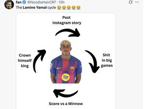 Meme Real Madrid Bungkam Barcelona, Lamine Yamal Tak Berdaya Meme Real Madrid Bungkam Barcelona, Lamine Yamal Tak Berdaya