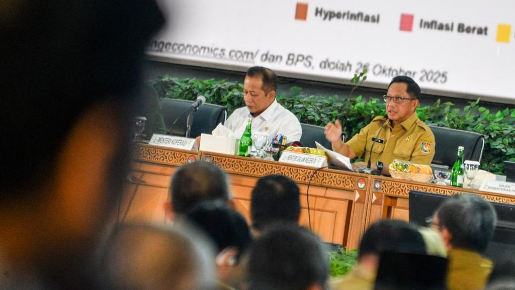 Mendagri Tito Kumpulkan Pemda se-Indonesia, Inflasi Jadi Sorotan Utama Mendagri Tito Kumpulkan Pemda se-Indonesia, Inflasi Jadi Sorotan Utama
