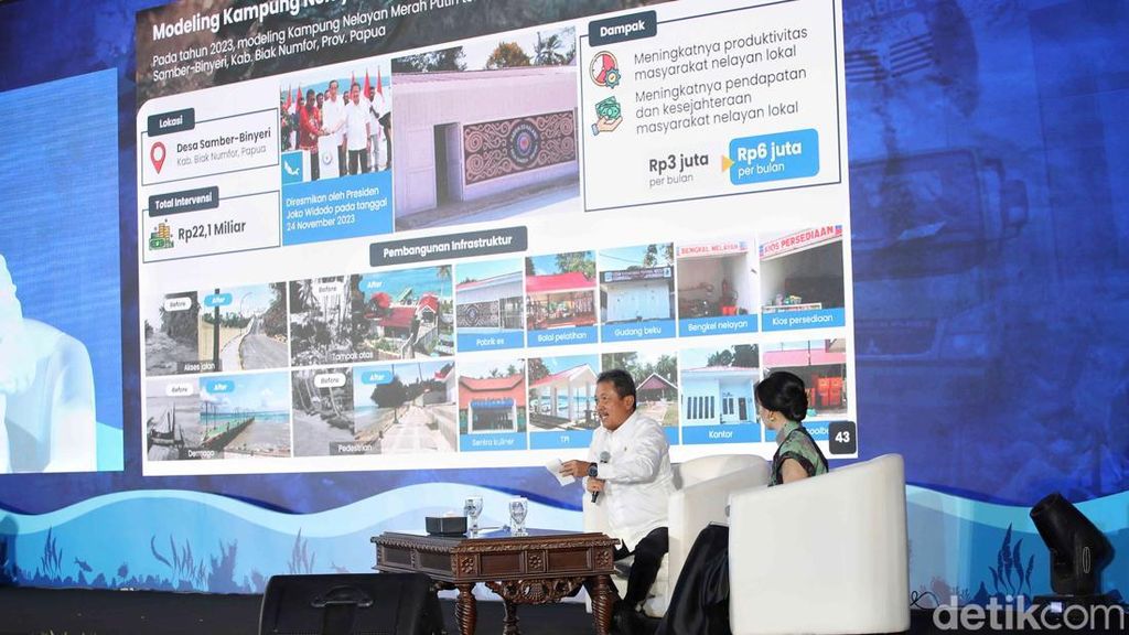 Menteri KKP Dorong Penguatan Ekonomi Pesisir Lewat Kampung Nelayan Merah Putih Menteri KKP Dorong Penguatan Ekonomi Pesisir Lewat Kampung Nelayan Merah Putih