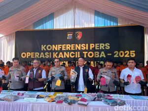 226 Bandit di Sumut Ditangkap Selama Operasi Kancil Toba 2025 226 Bandit di Sumut Ditangkap Selama Operasi Kancil Toba 2025
