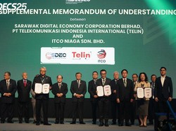 Telin Gelar Kabel Laut ICE II, Perkuat Jalur Internet RI-Malaysia-Singapura